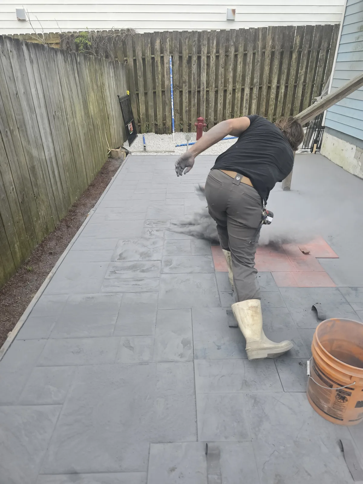 Patios Project by Keep It Wet Concrete